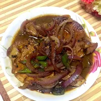 Snapdishの料理写真:Spicy Pork Steak Ala Cehl #lutongpinoy #LutoNiCehl|Cehl Chiong Datuganさん