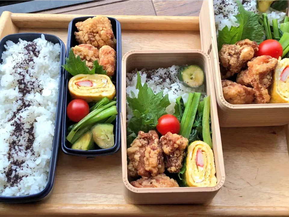 鶏の唐揚げ 弁当|弁当 備忘録さん