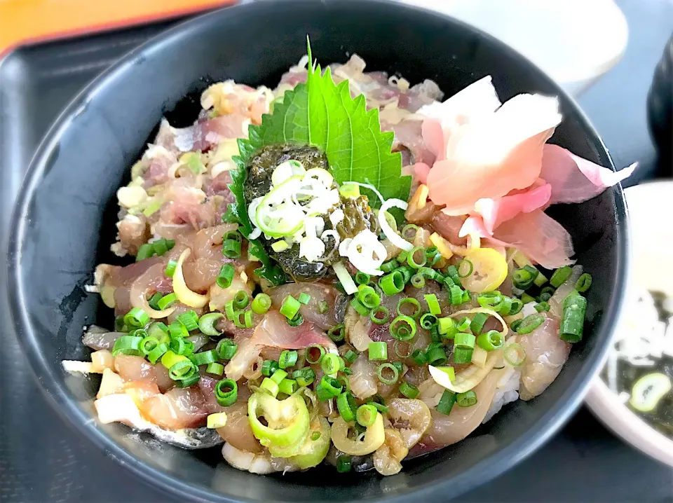 鯵の三色丼|べるこさん