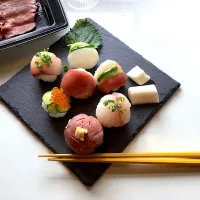 手毬寿司🍣|おさゆさん