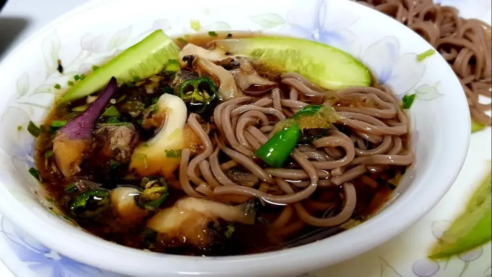 cold noodle is spicy soy sauce marinade|steven z.y.さん