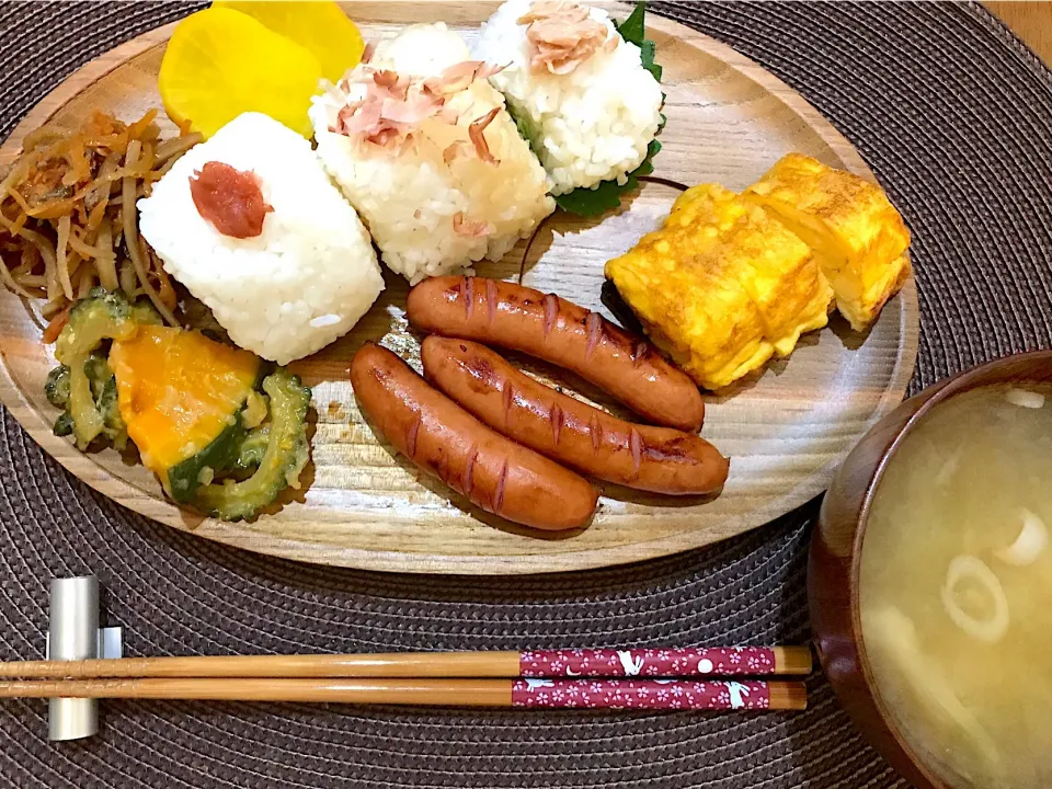 おにぎり定食|ゆうかさんさん