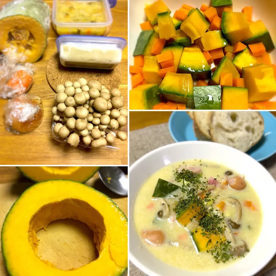 Snapdishの料理写真:あるもの夕ごはん
#思いつき料理 #簡単料理|morimi32さん