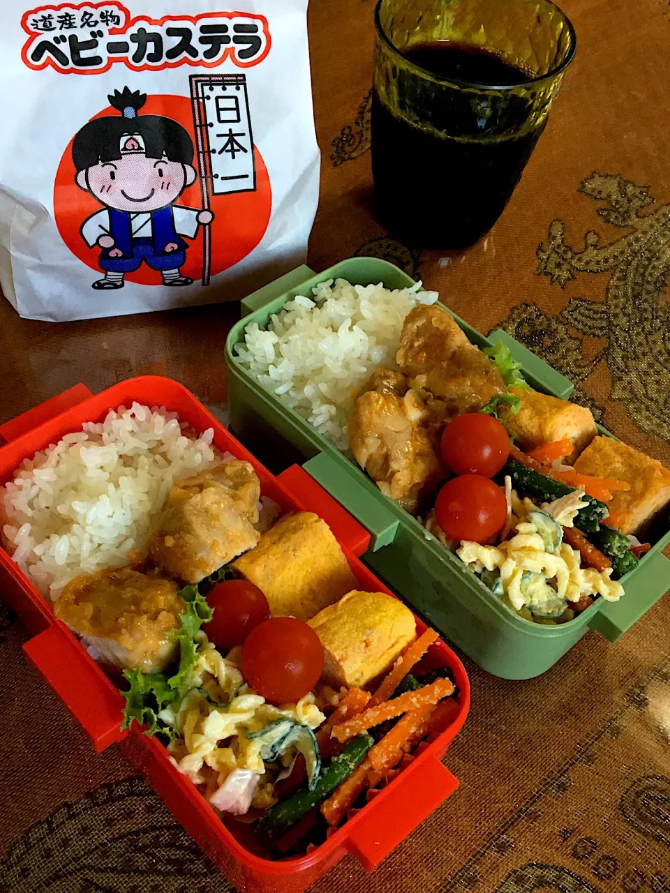 #お昼ごはん  #お弁当 

8.20 主人と息子のお弁当🍱
今日から2学期。高校生活もあと少しだよー！|renharuruさん