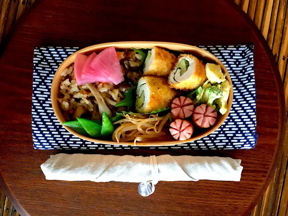 ささみチーズカツ弁当|よっすぃさん