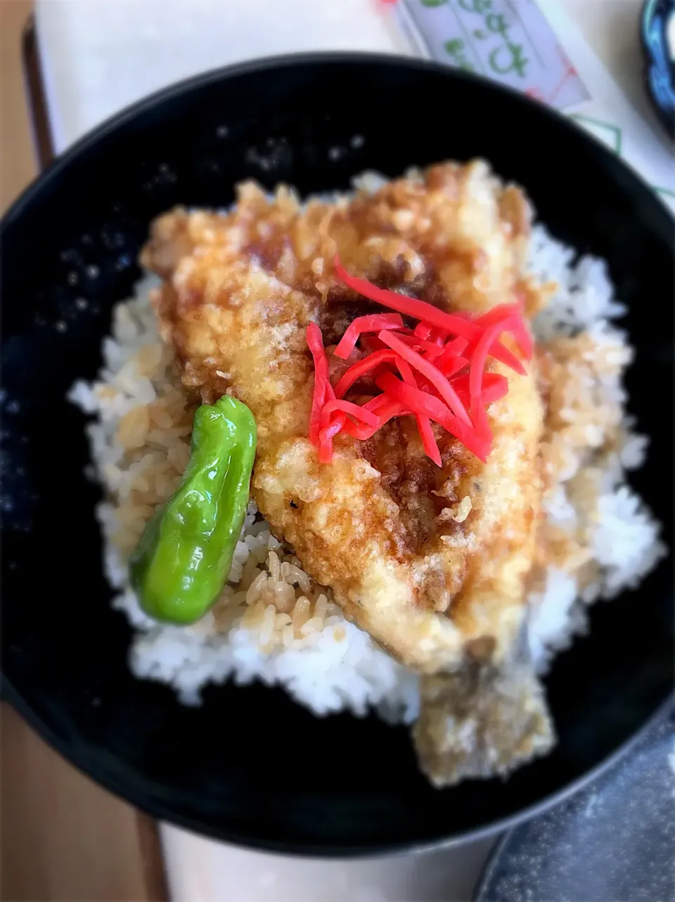 Snapdishの料理写真:山形県飯豊町
中津川 白川荘のやまめ丼|髙橋 潤さん