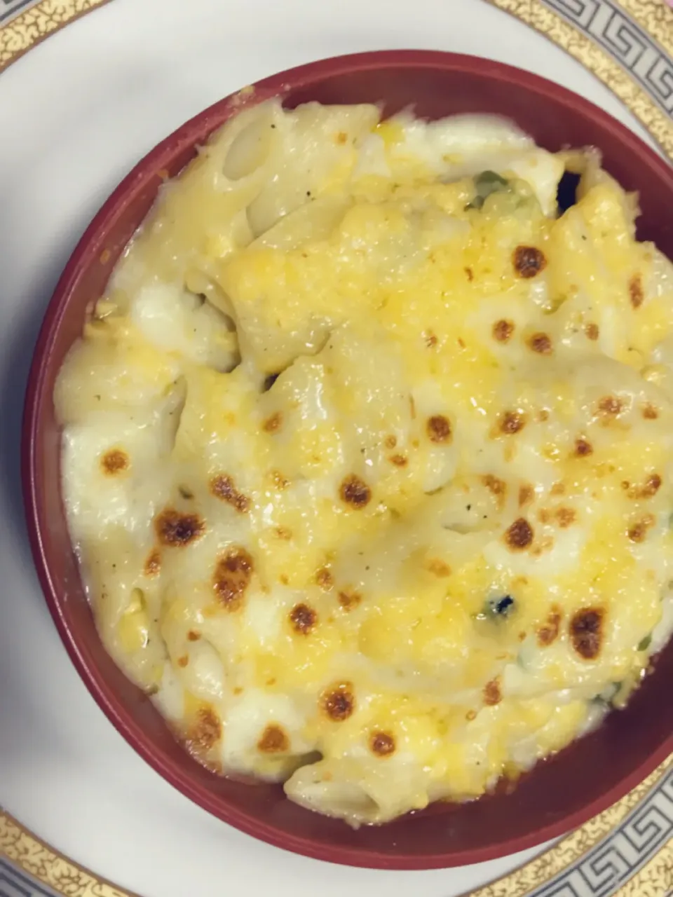 Cheesy white sauce pasta|dodoさん