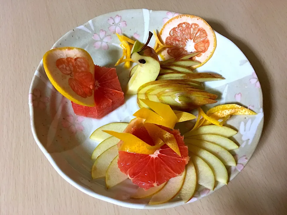 #fruit  #飾り切りの練習|dabasyuさん