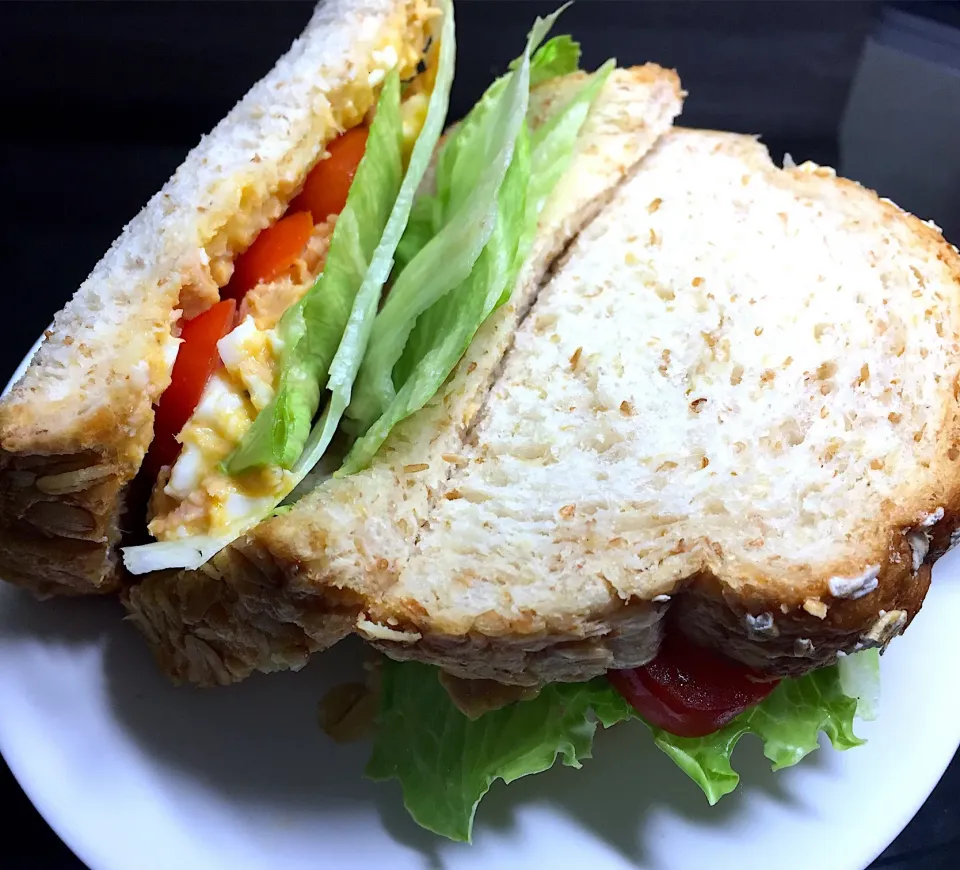 Tuna Egg Salad Sandwich|Jenさん