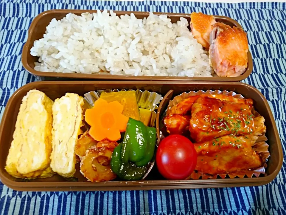 ☆今日のお弁当☆  パパのお弁当作り始めました。|hamamaさん