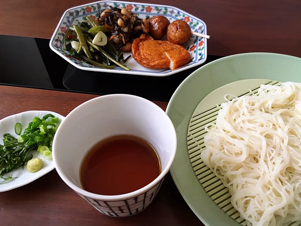 18/08/21 ランチは素麺(*^ω^*)|ikukoさん