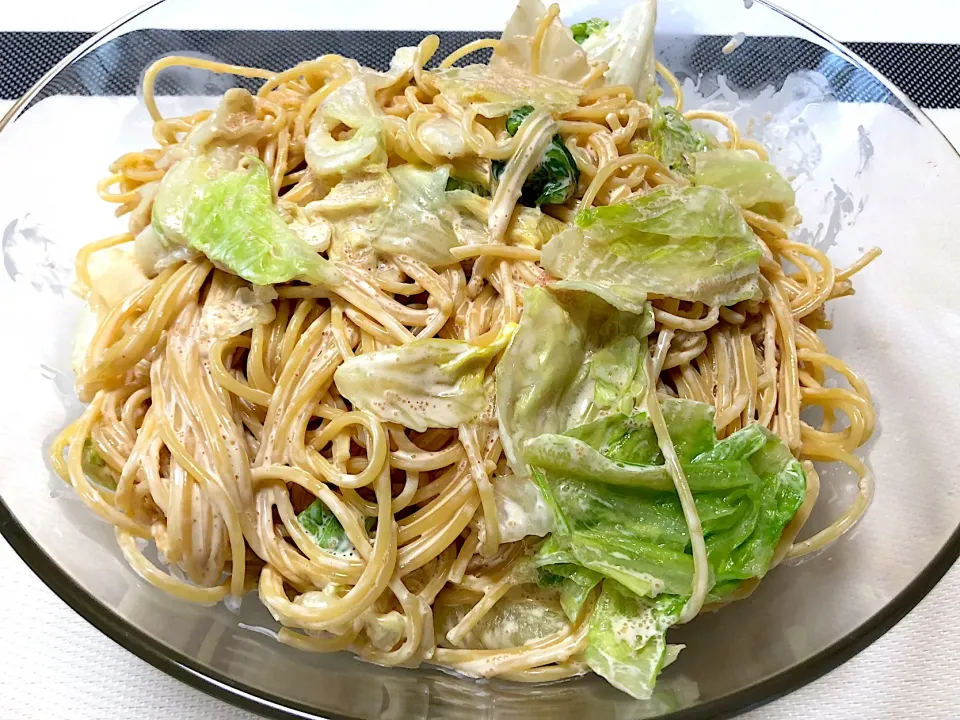 Snapdishの料理写真:民太鼓パスタ🍝|Airene Cailoさん