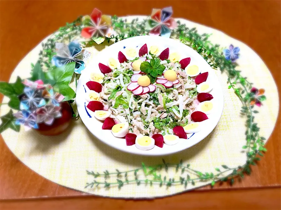 ちょっとだけオシャレなサラダ🥗(o^^o)|バシュランさん