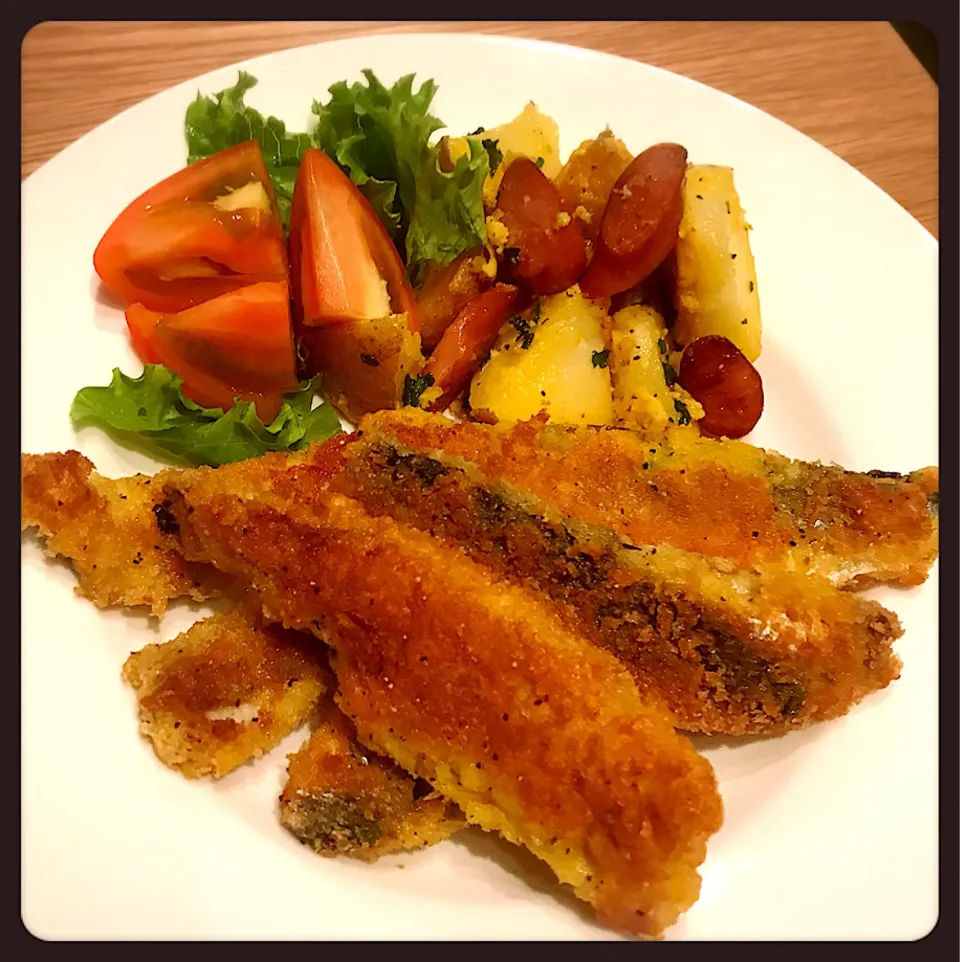 イワシのパン粉焼き。Grilled Sardines with bread crumbs|toyamadaさん