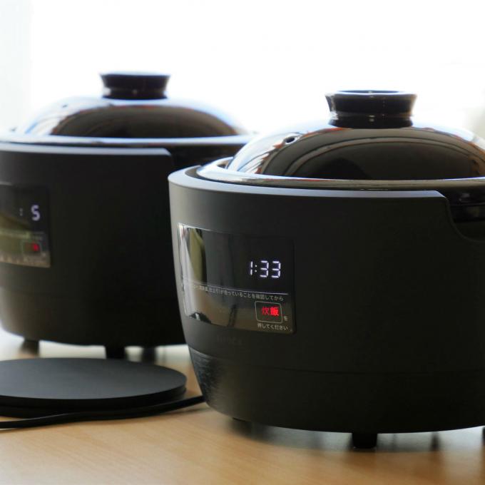 伝説の炊飯土鍋「かまどさん」が電気炊飯器に！