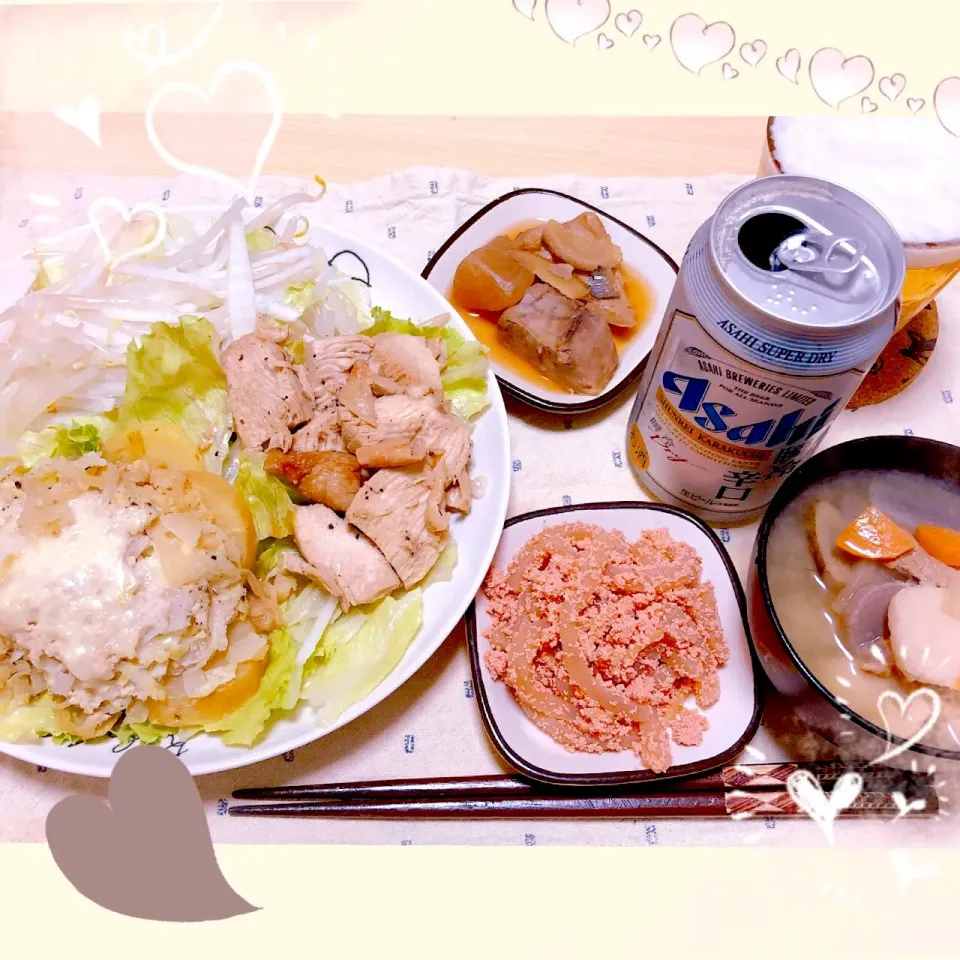 ８／２２ ｗｅｄ
晩ごはん🍴＊○°|rinaronarさん