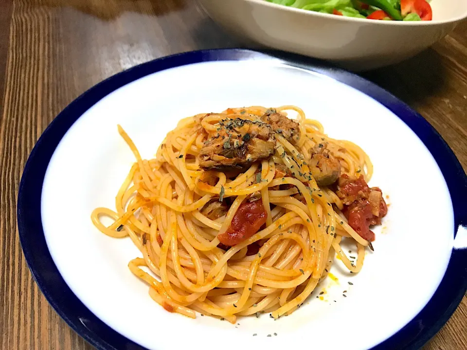 鯖缶でパスタ♫|yummy tommyさん