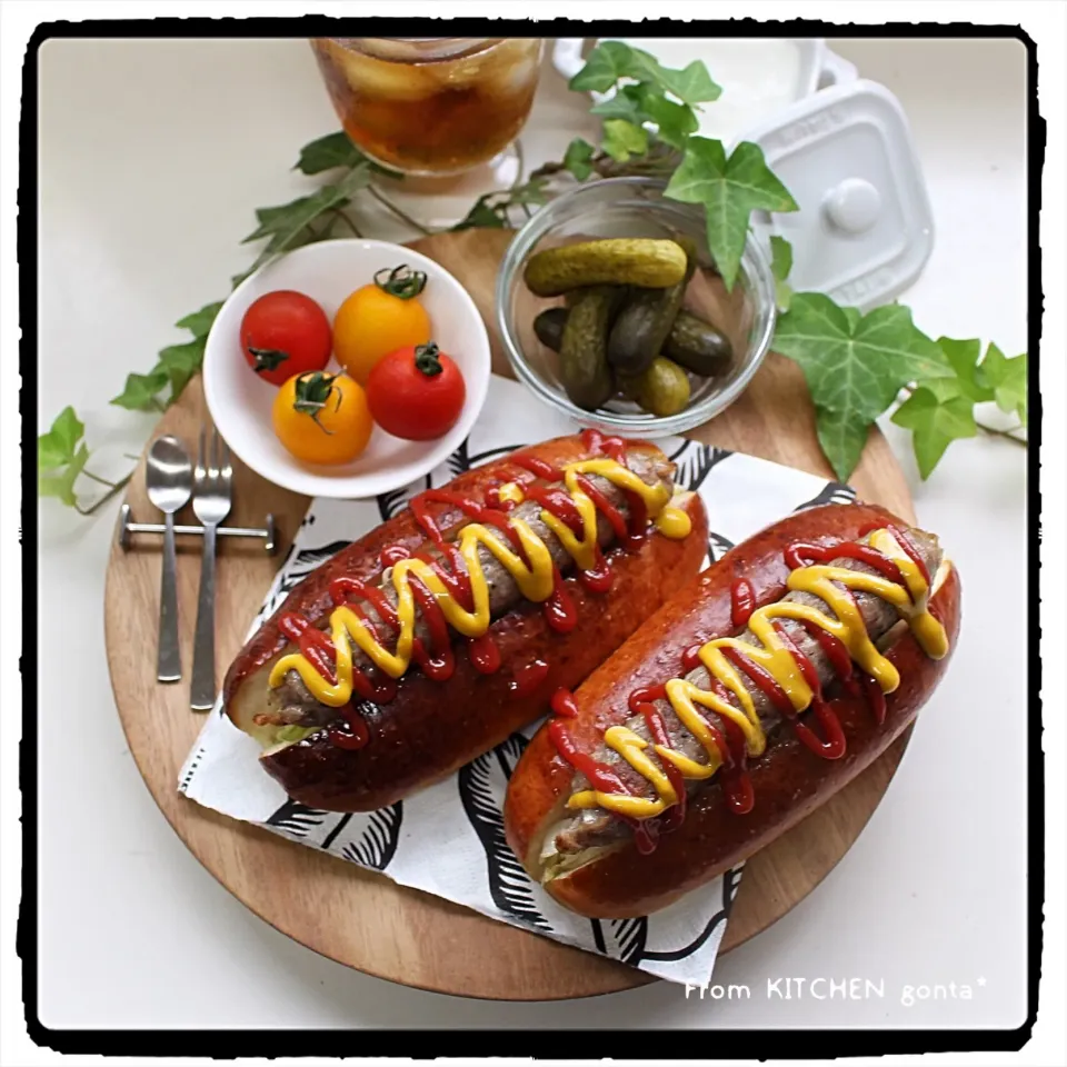 Snapdishの料理写真:ホットドッグ🌭|gonta*さん