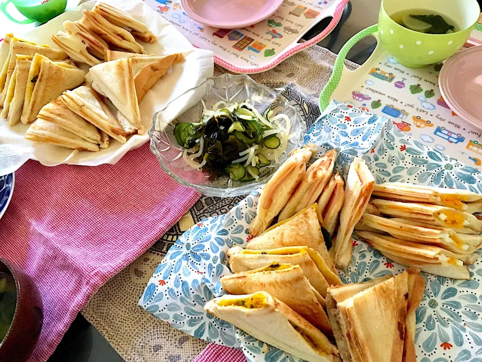 ホットサンドのご飯|みよさん