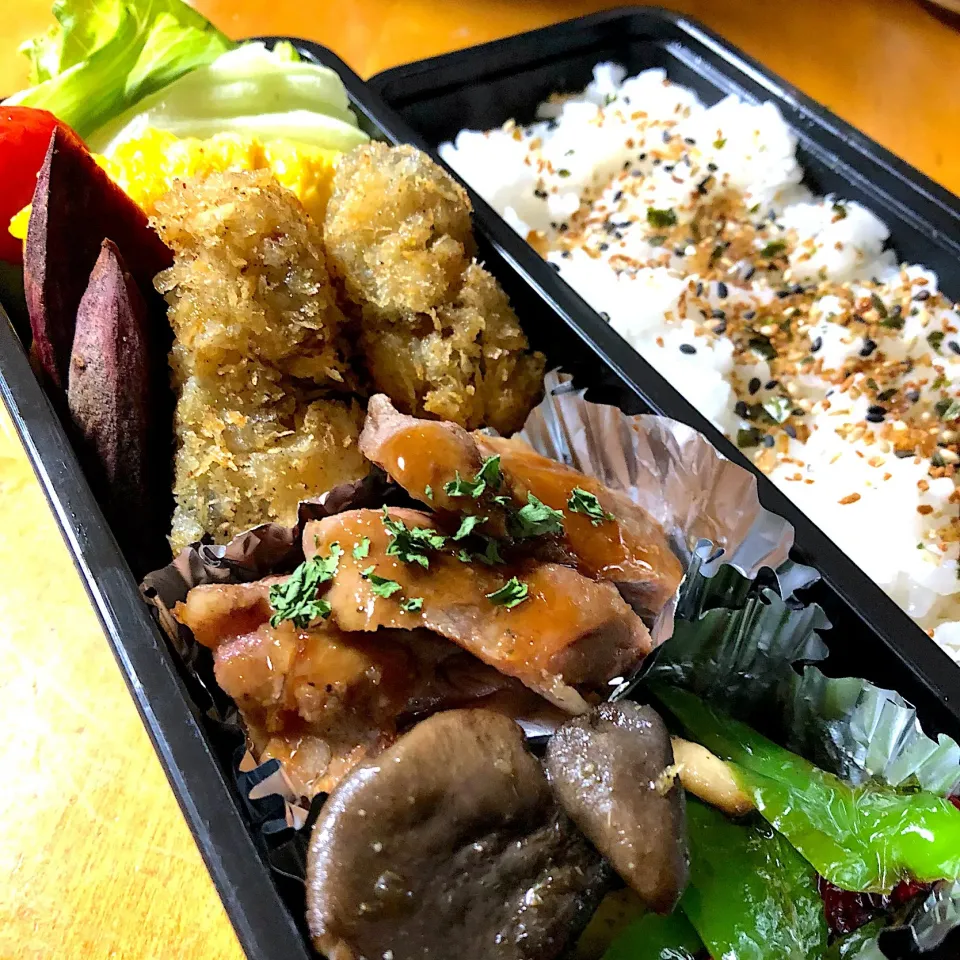 Snapdishの料理写真:今日の俺弁当！|沖縄「ピロピロ」ライフさん