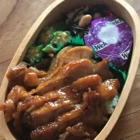 お弁当 塩麹で鳥モモ肉の照り焼き|コタママさん