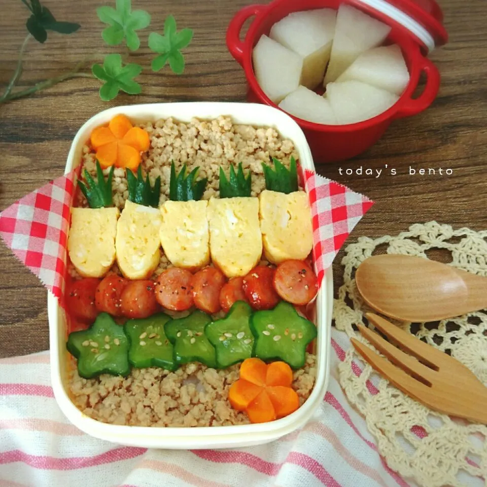 5色丼弁当🍍|erinko0205さん