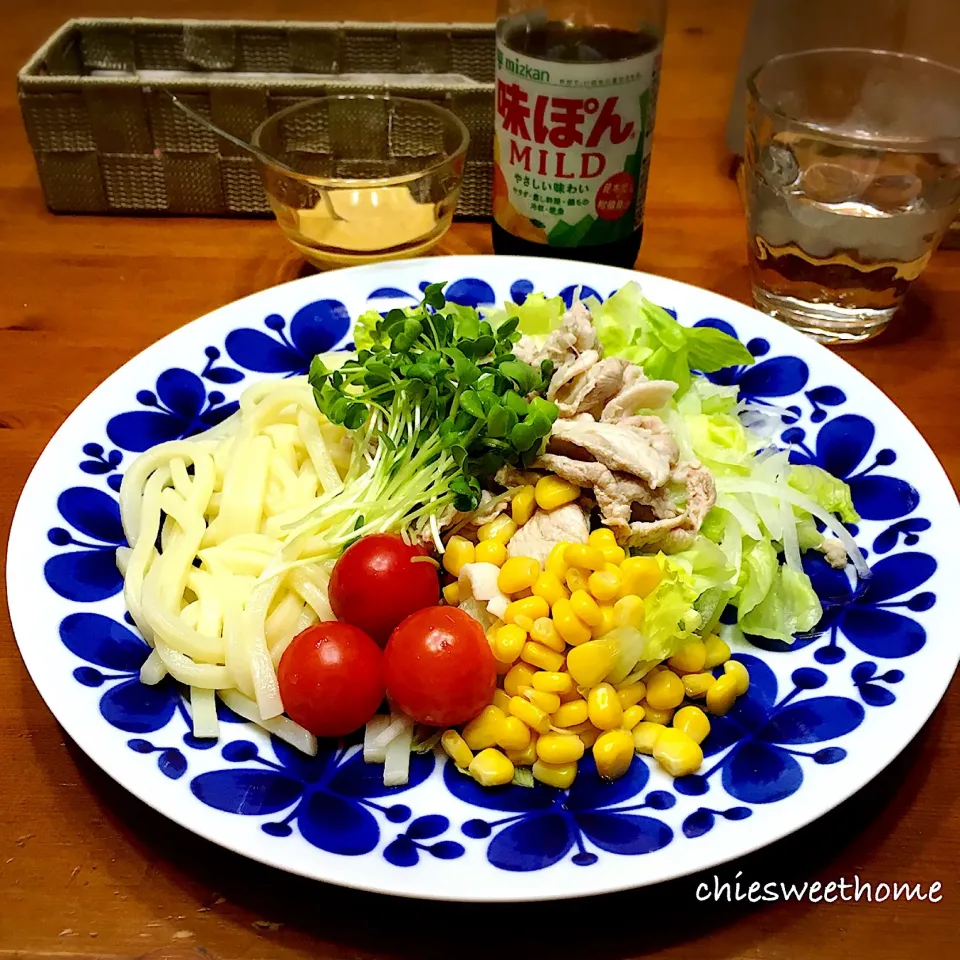 Snapdishの料理写真:サラダうどん|chieko ♪さん