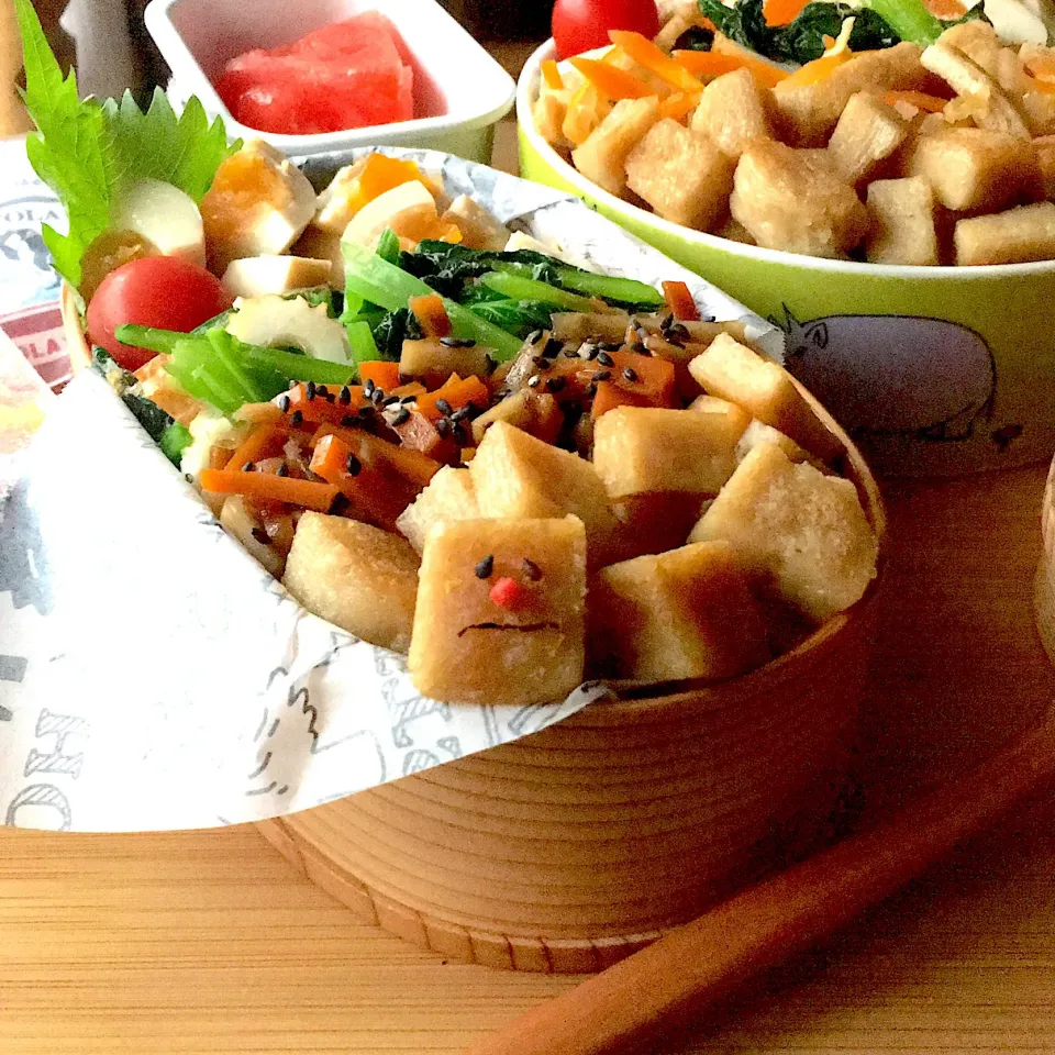 Snapdishの料理写真:スパムコロコロ丼|てんさん