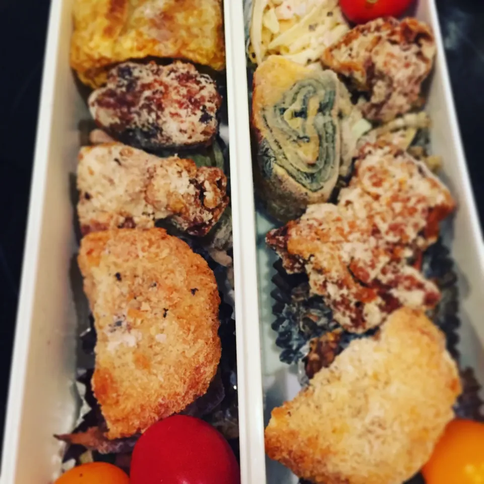 Snapdishの料理写真:今日のお弁当|kenji kojimaさん