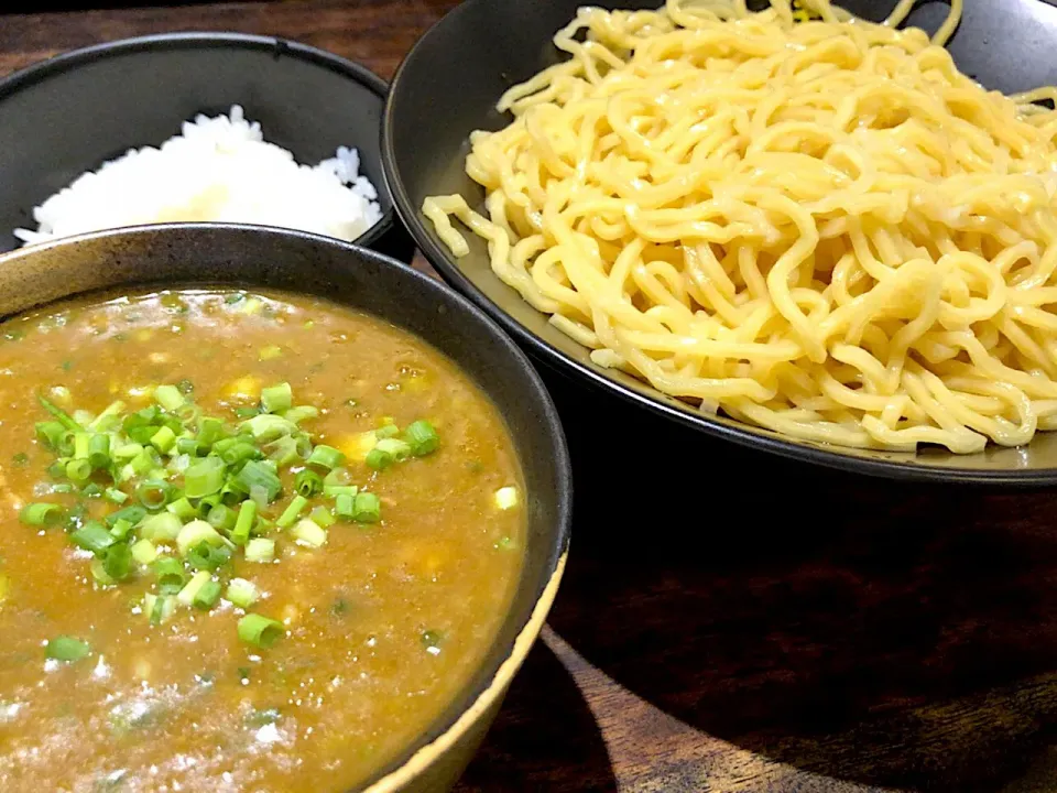 かれーつけ麺 (大) を頂きました。|momongatomoさん