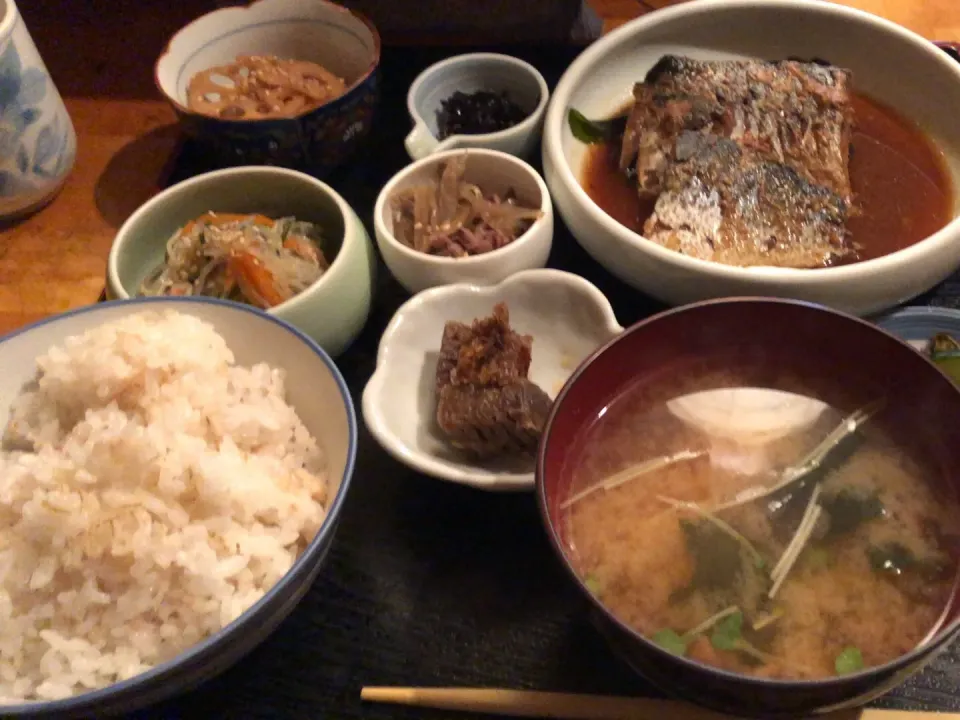 鯖味噌定食|おっちさん