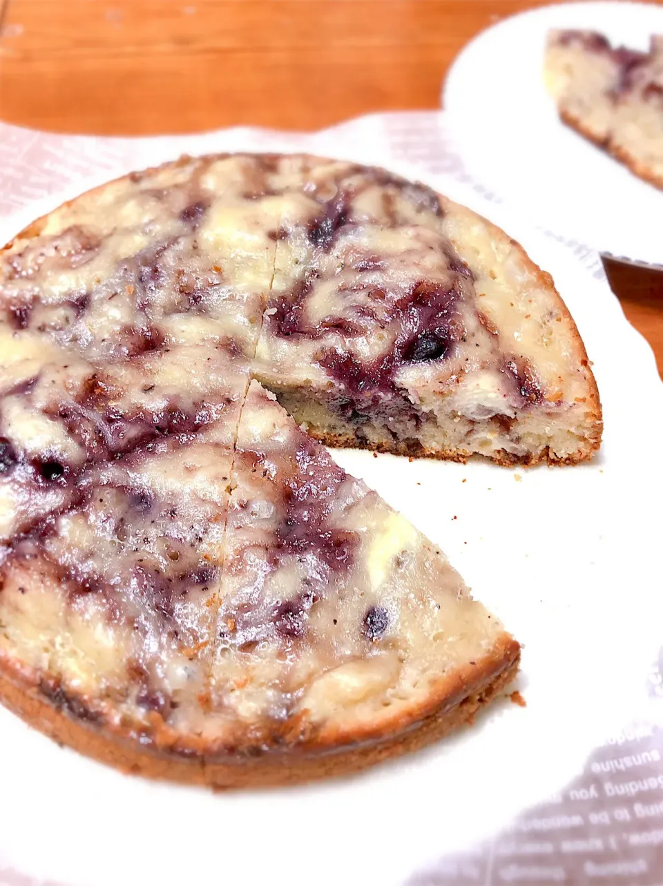 ブルーベリーとクリームチーズのケーキ
 #手作り #クリームチーズ|Ayaさん