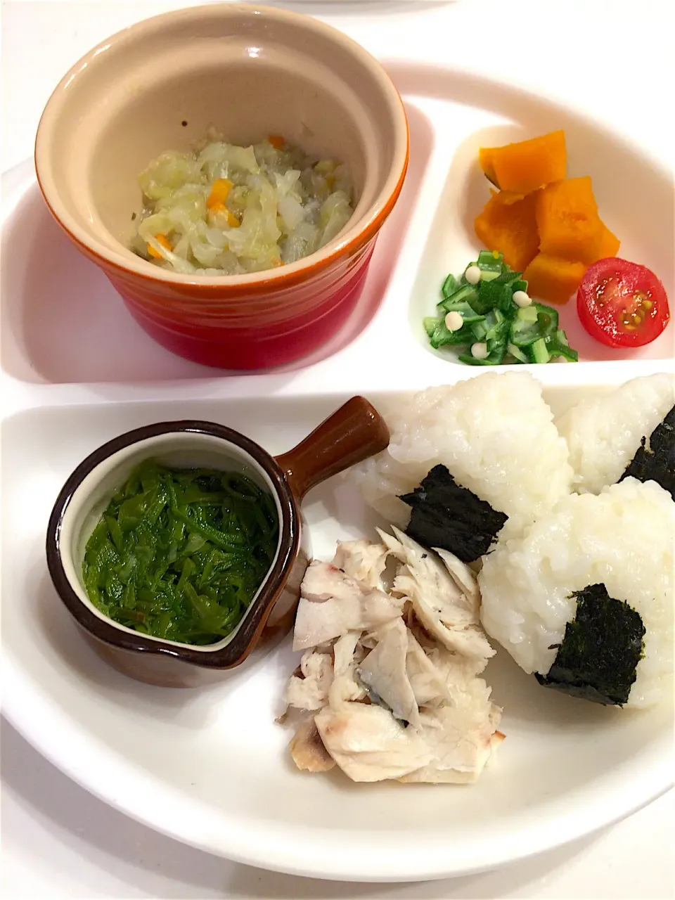 Snapdishの料理写真:1歳0ヶ月離乳食
8/17夕飯|airi-nさん