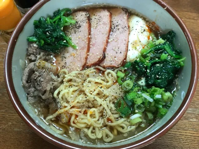 #マルちゃん正麺 🍜、醤油味❗️ ｡( ´͈ ᗨ `͈ )◞♡⃛✨|サソリさん