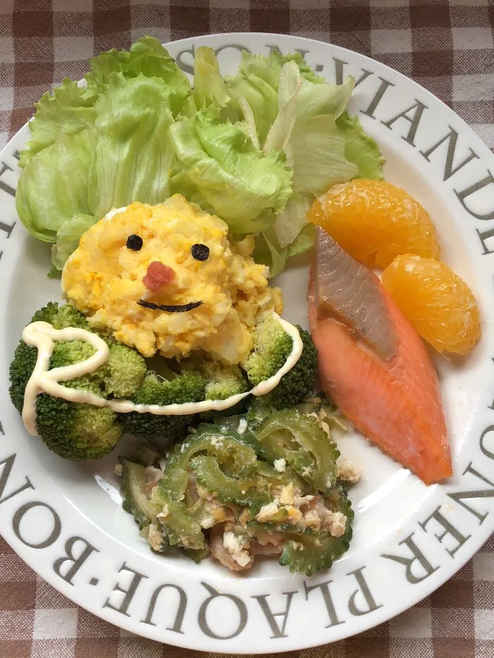 Snapdishの料理写真:⭐︎爆発頭のパパご飯⭐︎|はるさん