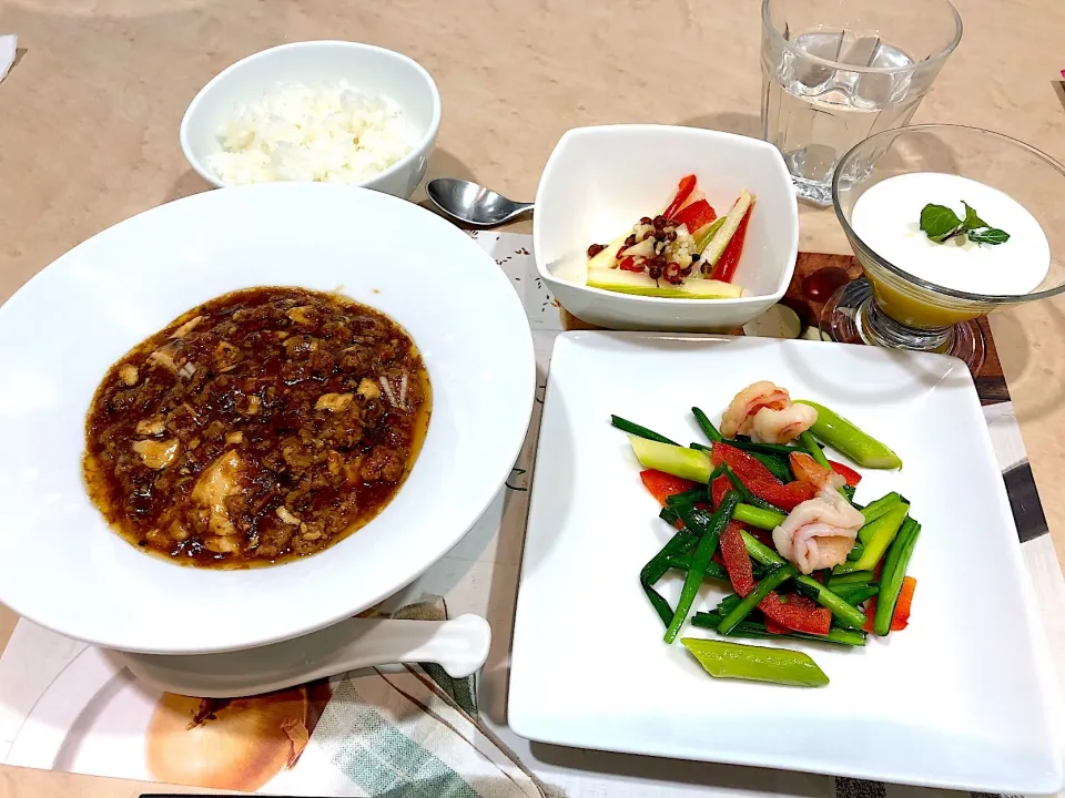 甜麺醤と豆豉で大人の麻婆豆腐|ねぎぼうずさん