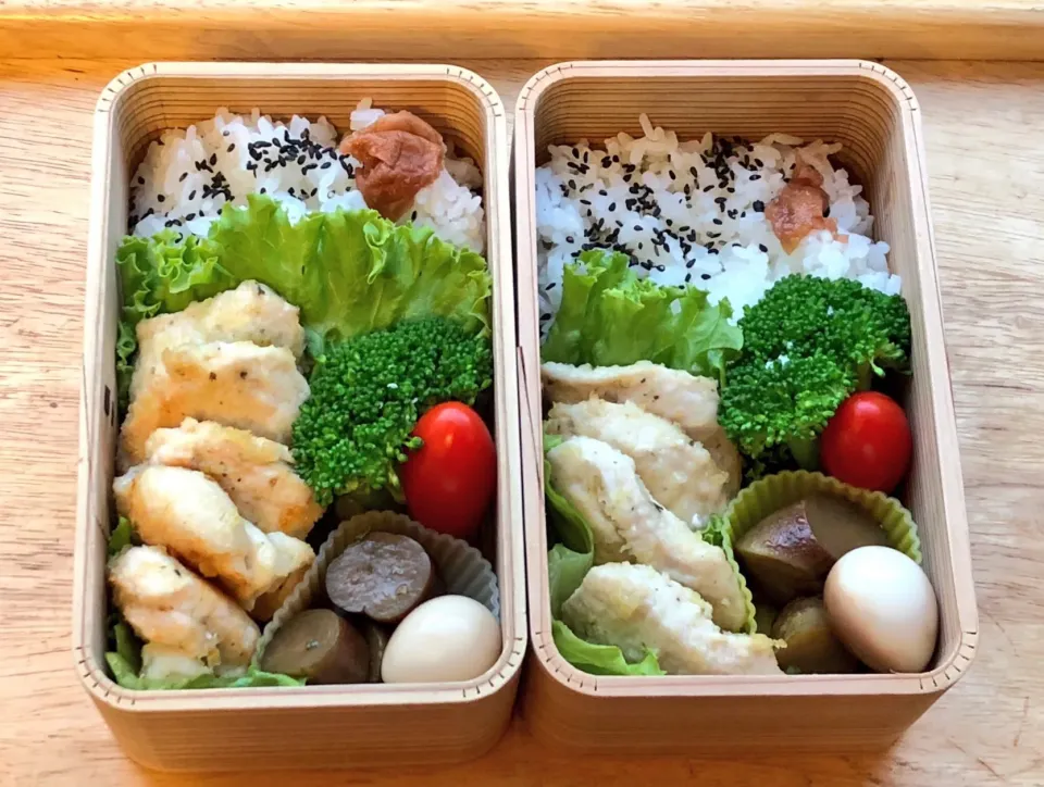 鶏の香草パン粉焼き 弁当|弁当 備忘録さん