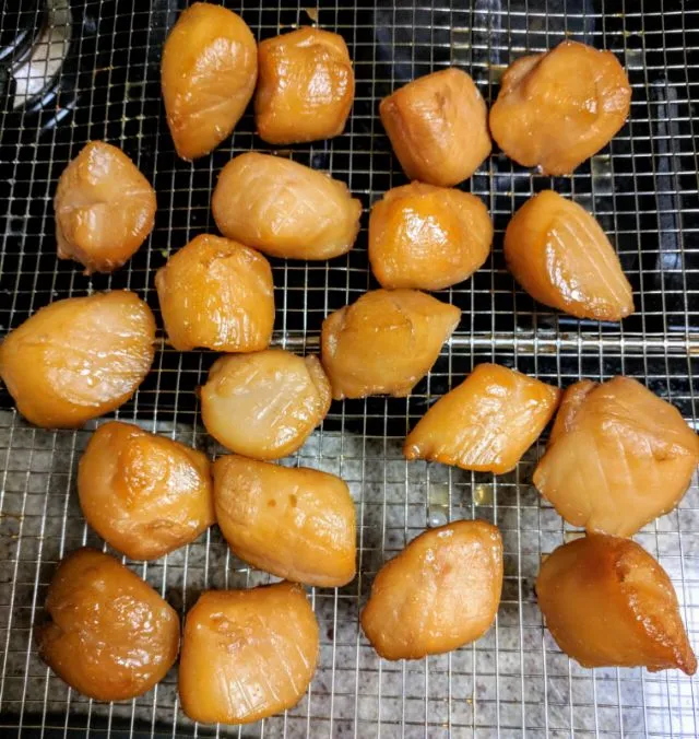 homemade smoked scallops|steven z.y.さん