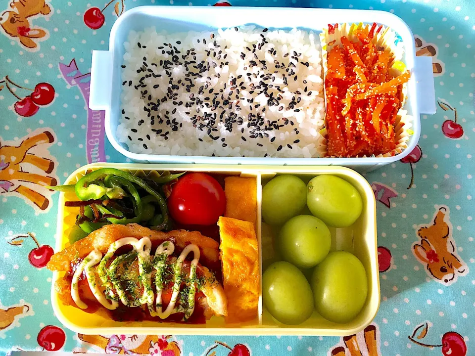 Snapdishの料理写真:2018/8/27学童弁当🍱|garnetさん