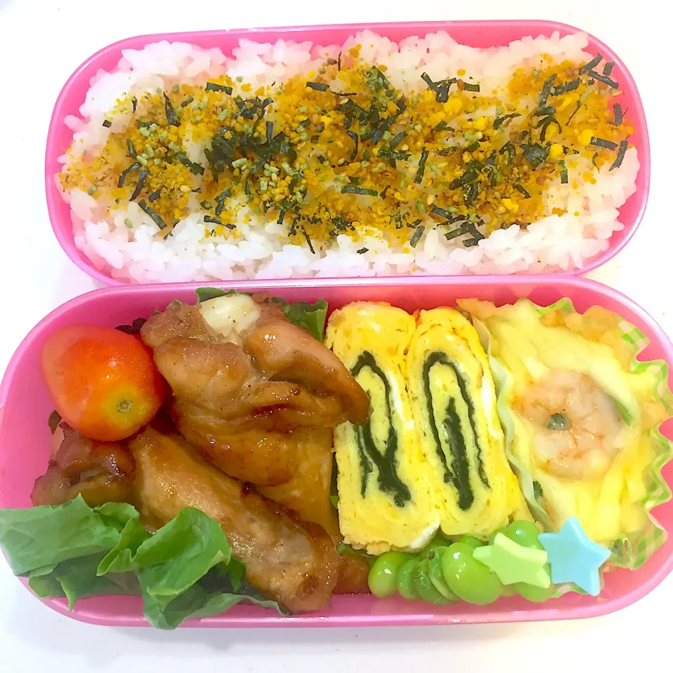 Snapdishの料理写真:鳥手羽 弁当！|よくちゃんさん