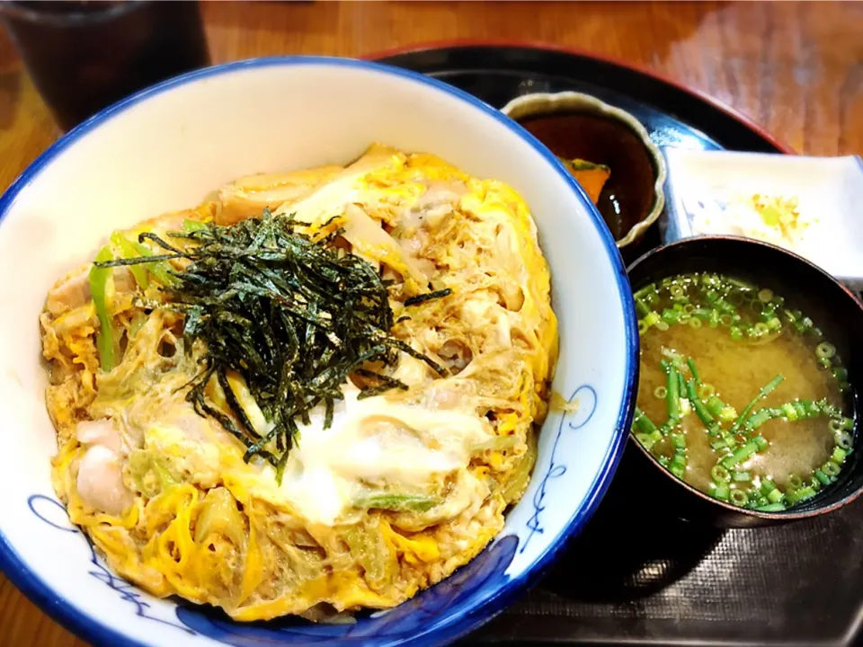 親子丼 ¥800|Blue Moon Caféさん