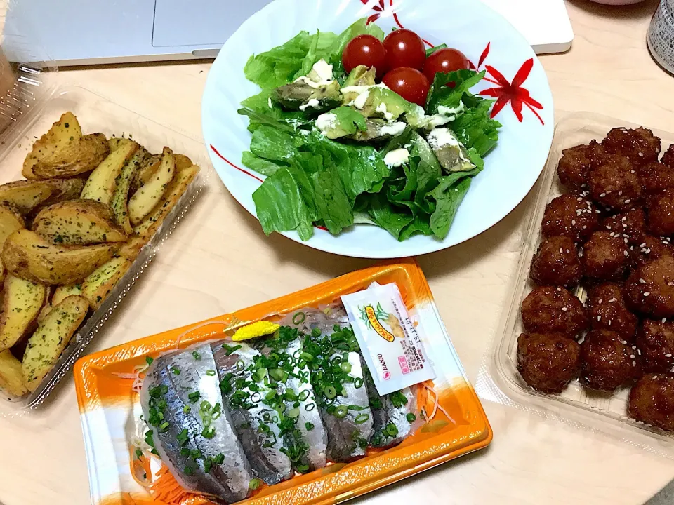 Snapdishの料理写真:8月27日夕食|ばぁさんさん