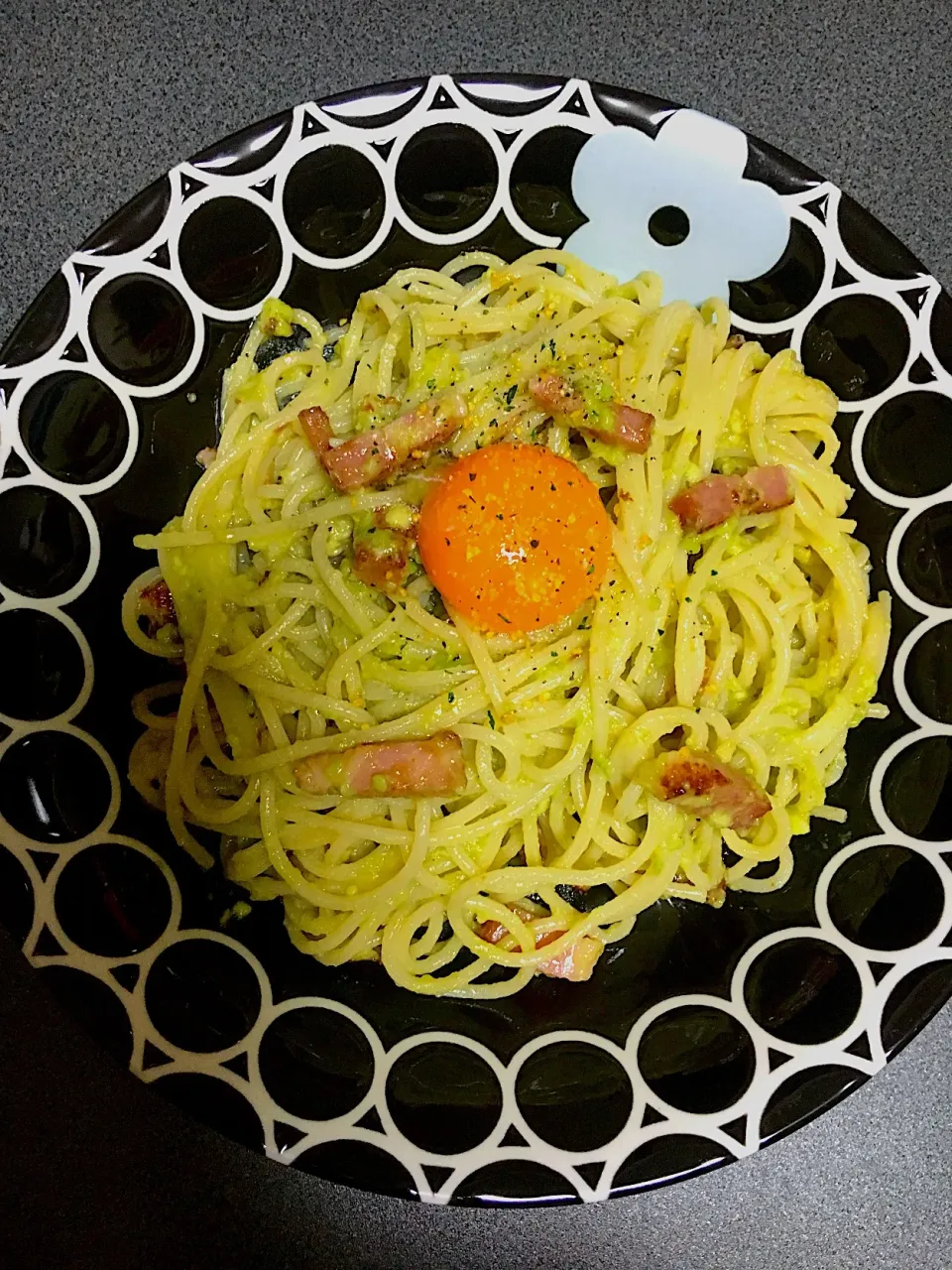 アボカドの冷製パスタ🥑|りかっくまさん