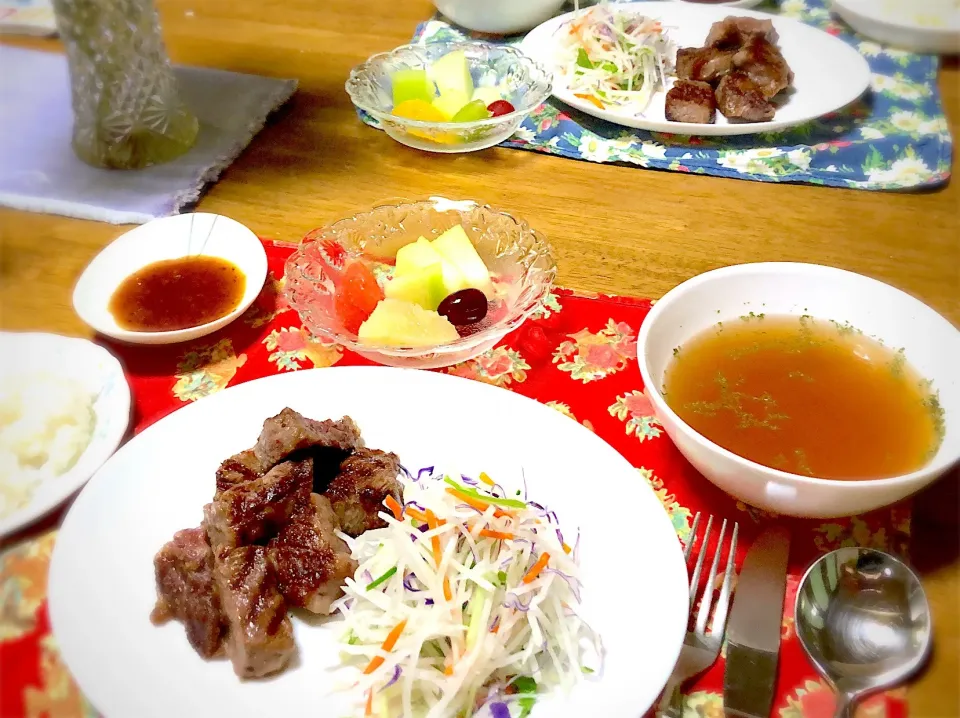 本日の夕飯|うきゅまるさん