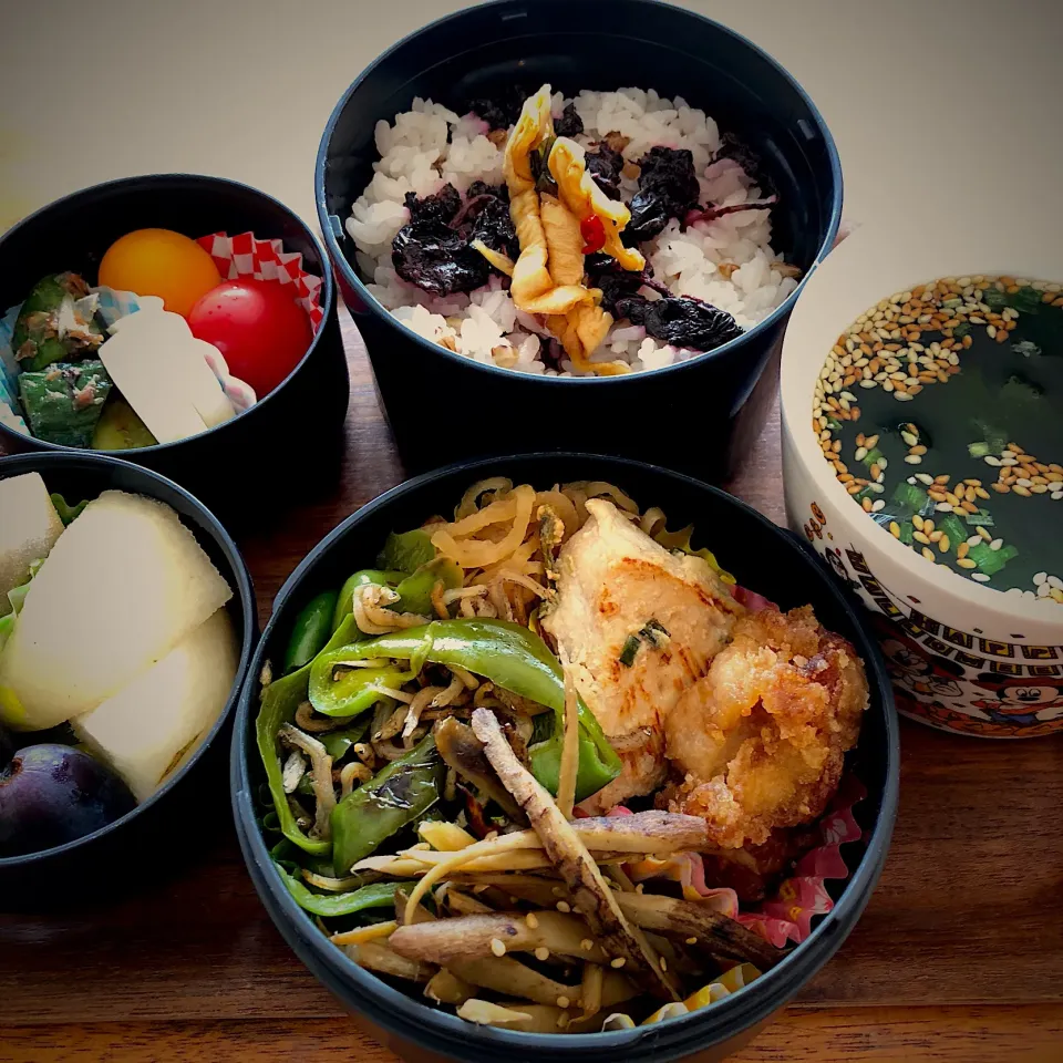 Snapdishの料理写真:月曜日 ひろみさんのお弁当|Noriyuki Saitoさん