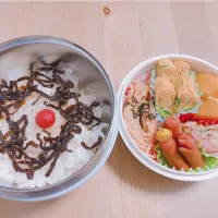 Snapdishの料理写真:愛妻弁当|natumiさん