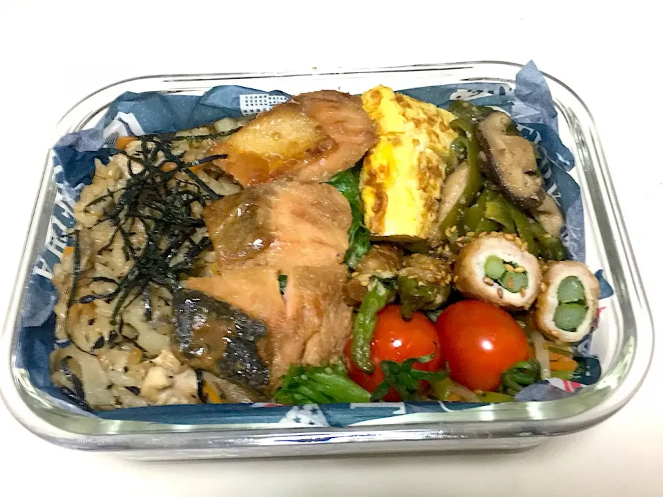 Snapdishの料理写真:お弁当🍱🌈|くろねこっく🐈‍⬛さん