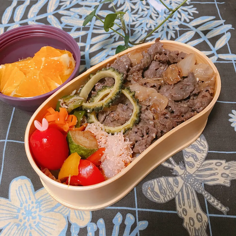 2018.8.28 today's obento牛🐃弁当|YummyKさん