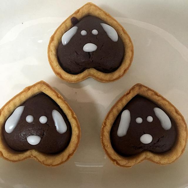 手作り スヌーピーの焼きチョコタルト Mari もも Snapdish スナップディッシュ Id 4iflba