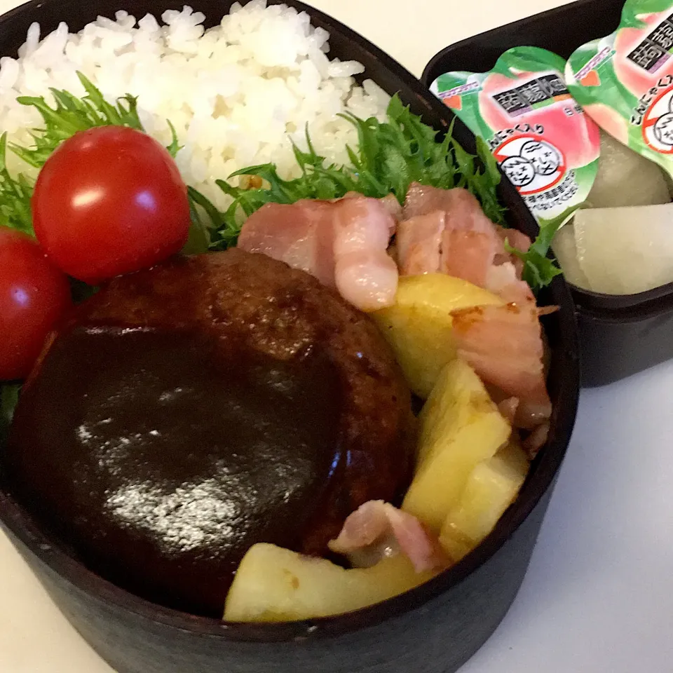 #男子高校生弁当  #曲げわっぱ弁当|さい。さん